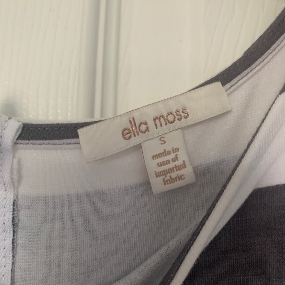 ELLA MOSS striped dress - SMALL - Picture 6 of 7